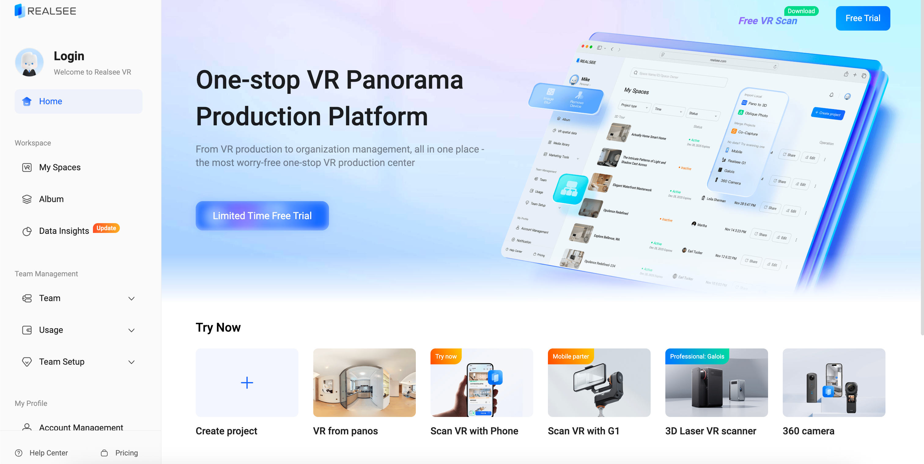 Realsee Console: Cloud-Based 3D Space Editing, Delivery, and Insights