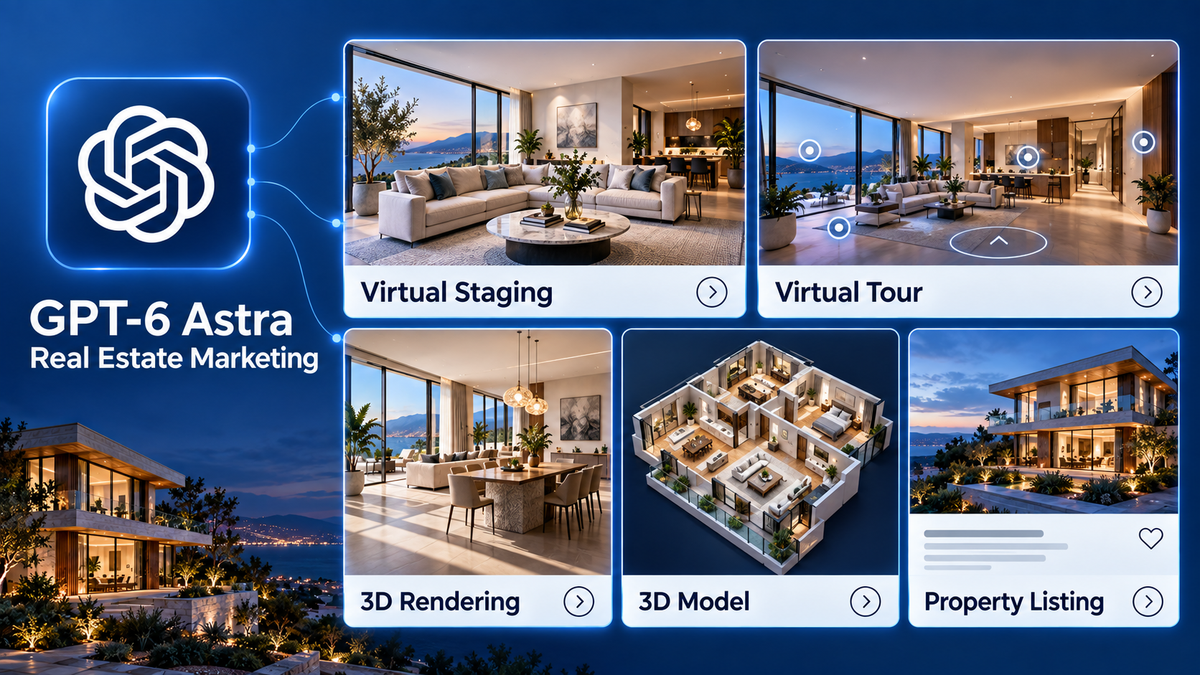 GPT-6 Astra for Real Estate Marketing: From Listing Content to Virtual Staging
