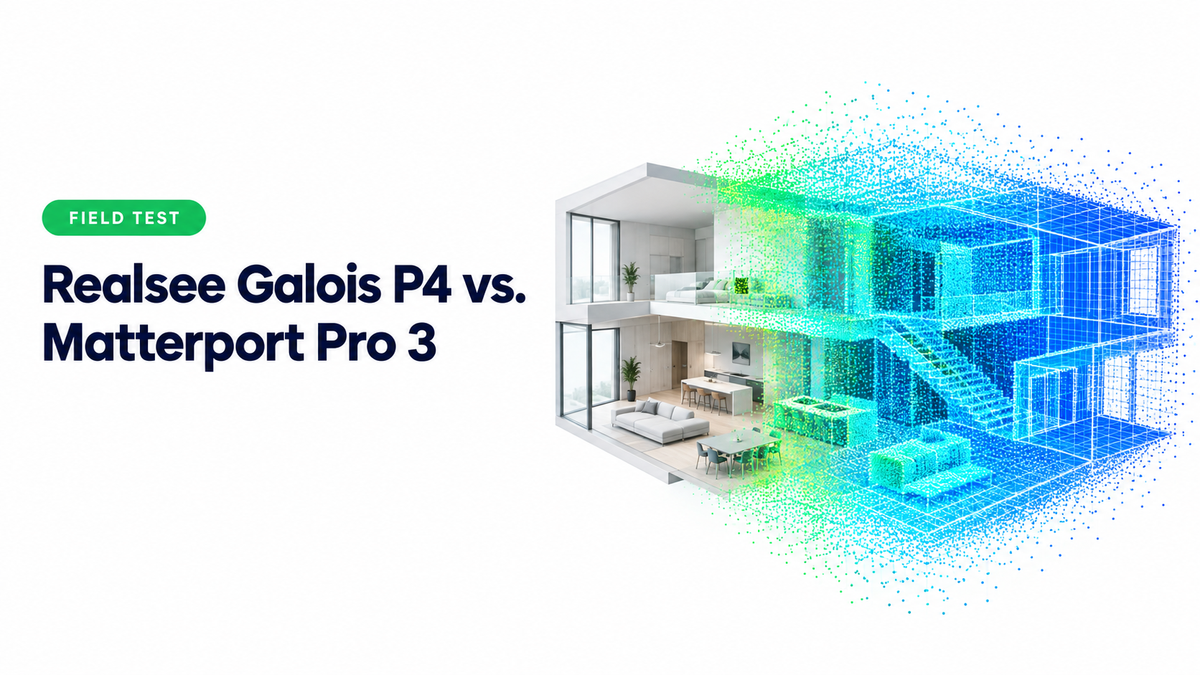 Is Realsee Galois P4 the Best Matterport Pro3 Alternative? A Real-World Field Test
