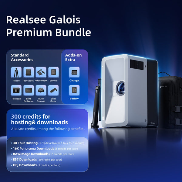 Realsee Galois M2 3D LiDAR Camera Premium Bundle